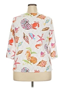 Talbots 3/4 Sleeve T-Shirt (view 2)
