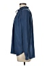 Ann Taylor LOFT Blue Long Sleeve Blouse Size M - photo 5