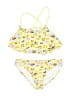 Assorted Brands Hearts Yellow Two Piece Swimsuit Size 10 - photo 1