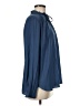 Ann Taylor LOFT Blue Long Sleeve Blouse Size M - photo 4