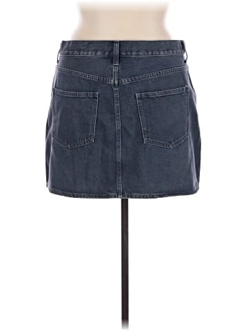 Madewell Denim Mini Skirt in Hodgeman Wash (view 2)