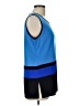 misook 100% Acrylic Blue Sleeveless Top Size L - photo 4