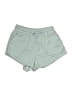 Trendy Queen Solid Green Athletic Shorts Size M - photo 1