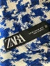 Zara Houndstooth Blue Jacket Size XS - photo 6