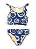 Crewcuts Tie-dye Blue Two Piece Swimsuit Size 6 - 7 - photo 1
