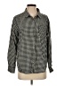O'Neill 100% Cotton Houndstooth Black Long Sleeve Button-Down Shirt Size S - photo 1