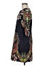 Ann Taylor LOFT 100% Polyester Paisley Black Casual Dress Size 6 - photo 5