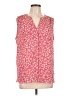 NYDJ Red Sleeveless Blouse Size L - photo 1