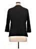 L.L.Bean 100% Cotton Black 3/4 Sleeve Top Size XL - photo 2