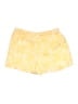 Lands' End 100% Polyester Tie-dye Yellow Shorts Size M - photo 2