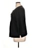 L.L.Bean 100% Cotton Black 3/4 Sleeve Top Size XL - photo 5