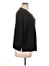 L.L.Bean 100% Cotton Black 3/4 Sleeve Top Size XL - photo 4