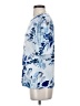 Calvin Klein Blue Short Sleeve Blouse Size S - photo 5