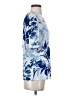Calvin Klein Blue Short Sleeve Blouse Size S - photo 4