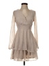 Japna 100% Polyester Tan Cocktail Dress Size XS - photo 1
