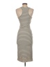 Flawless Stripes Gray Casual Dress Size S - photo 2