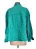 Gap 100% Cotton Teal Long Sleeve Button-Down Shirt Size L - photo 2