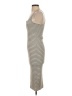 Flawless Stripes Gray Casual Dress Size S - photo 5