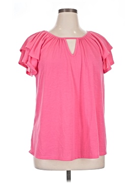 Lane Bryant Short Sleeve Blouse