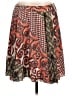 Etcetera 100% Silk Orange Silk Skirt Size 12 - photo 1