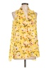 Spense 100% Polyester Yellow Tank Top Size L - photo 1