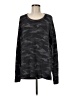 Athleta Camo Black Sweatshirt Size M (tall) - photo 1