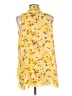 Spense 100% Polyester Yellow Tank Top Size L - photo 2