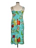Natori Tropical Teal Cocktail Dress Size XL - photo 2