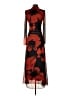 Shein Graphic Red Cocktail Dress Size 4 - photo 2