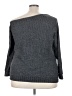 Torrid Gray Pullover Sweater Size 3X Plus (3) - photo 2