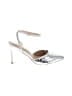 Lulus Silver Heels Size 6 1/2 - photo 1