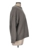 Gap 100% Cotton Solid Gray Turtleneck Sweater Size M (petite) - photo 4