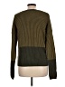 Max Studio Color Block Green Pullover Sweater Size L - photo 2