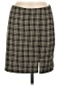 Have Plaid Brown Casual Skirt Size M - photo 1