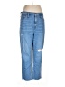 Madewell Hearts Blue Jeans Size 33 waist - photo 1