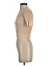 Zara Tan Short Sleeve Top Size S - photo 5