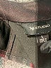 AB Studio Plaid Black Casual Dress Size L - photo 7