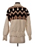 Central Park West Chevron-herringbone Tan Jacket Size XS - photo 2