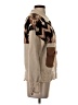 Central Park West Chevron-herringbone Tan Jacket Size XS - photo 4