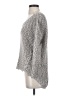Express Outlet 100% Cotton Tweed Gray Pullover Sweater Size XS - photo 5