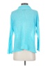 PURE HANDKNIT 100% Cotton Teal Pullover Sweater Size S (estimated) - photo 2