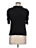 CeCe Black Short Sleeve Top Size L - photo 1