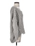Express Outlet 100% Cotton Tweed Gray Pullover Sweater Size XS - photo 4