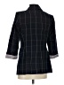 Tommy Hilfiger Plaid Blue Black Coat Size 4 - photo 4