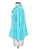 PURE HANDKNIT 100% Cotton Teal Pullover Sweater Size S (estimated) - photo 5