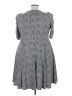 Torrid Checkered-gingham Gray Casual Dress Size 3X Plus (3) - photo 2