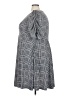 Torrid Checkered-gingham Gray Casual Dress Size 3X Plus (3) - photo 5