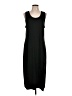 Fabletics Solid Black Casual Dress Size L - photo 1
