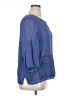 Notations 100% Rayon Blue 3/4 Sleeve Blouse Size 1X - photo 4