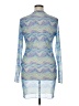 ASOS Design Graphic Blue Cocktail Dress Size 16 - photo 2